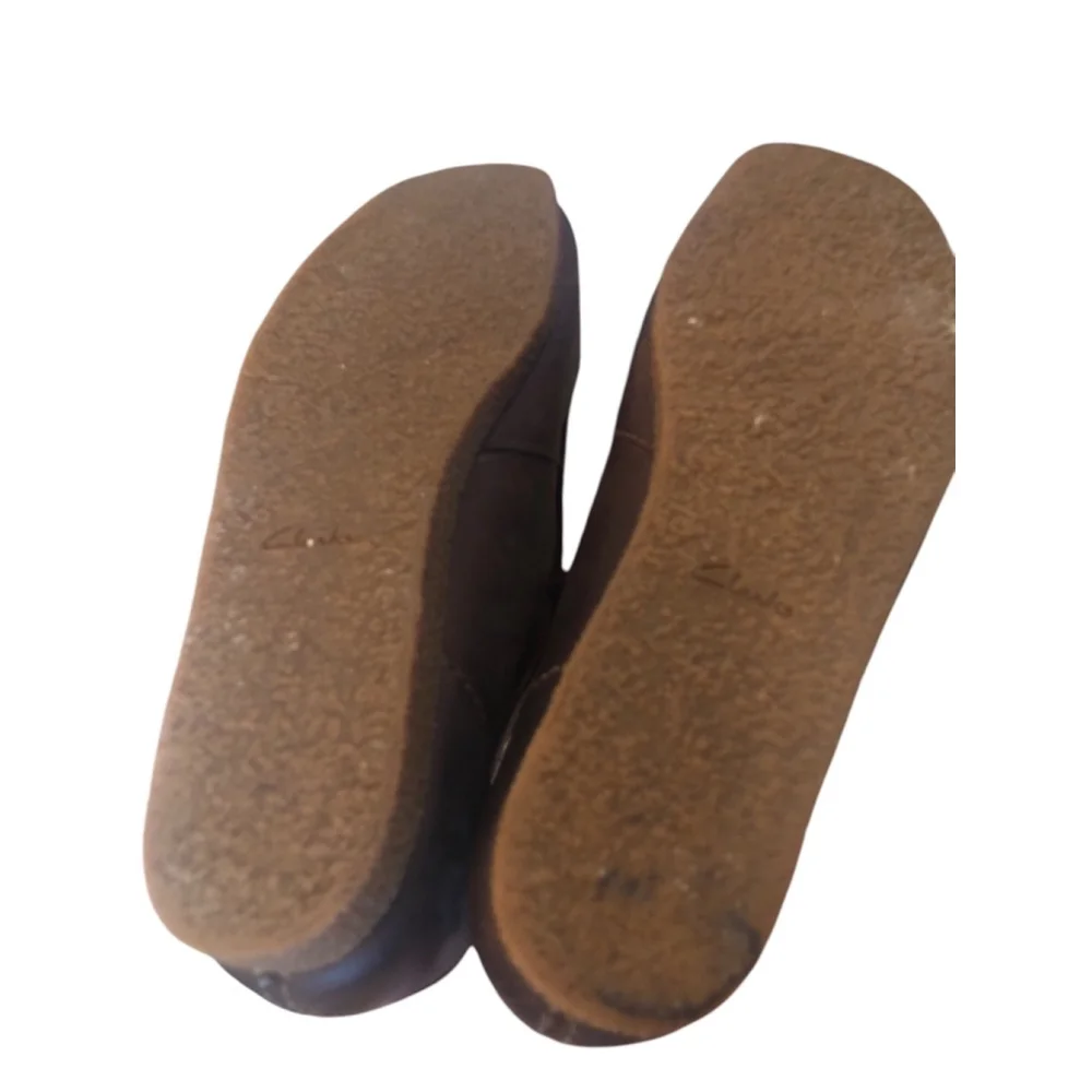 Clarks Shacre II Run Mocha Beeswax Leather Shoes Size Men’s 8 - Picture 3 of 5